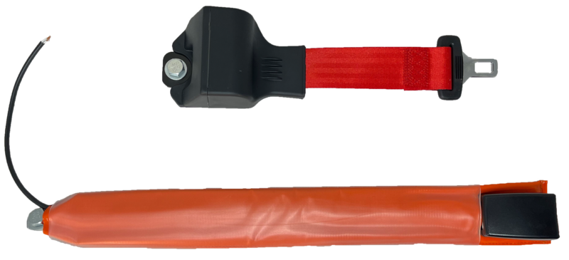 2P ALR 1,1m red / 55cm NO buckle